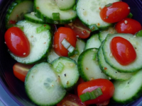 Fresh Tomato And Cucumber Salad Recipe - Food.com image