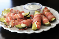 Bacon-Wrapped Pickles Recipe | Allrecipes image
