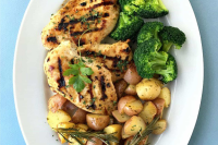 Ranch Grilled Chicken with Baby Red Potatoes - Hidden Valley image