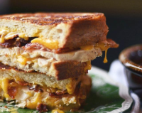 Chicken Bacon Ranch Grilled Cheese Recipe | SideChef image