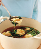Shrimp Dumpling Soup Recipe | Real Simple image
