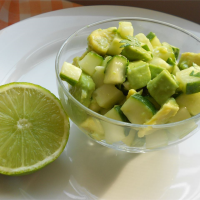 Tangy Cucumber and Avocado Salad | Allrecipes image