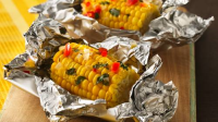 Grilled Corn Nibblers® with Lime Butter Recipe ... image