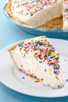Best Birthday Cake Cheesecake - How to Make ... - Delish image