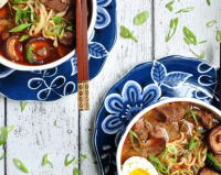 Beef Noodle Soup (Szechuan Style) Recipe | SideChef image