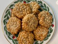 Pignoli Cookies Recipe | Giada De Laurentiis | Food Network image