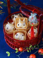 Mid-Autumn Moon Rabbit Buns recipe - Simple Chinese Food image