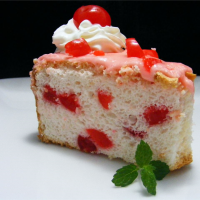Cherry Angel Food Cake Recipe | Allrecipes image