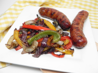 Grilled Italian Sausage with Peppers and Onions | Allrecipes image