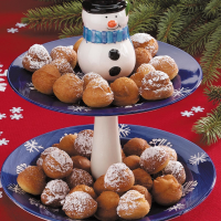 Christmas Doughnuts Recipe: How to Make It image
