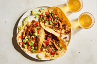 Mushroom Chicharrón Tacos Recipe - NYT Cooking image