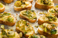 Cheesy Brussels Sprouts Mini Toasts - Recipes, Party Food ... image