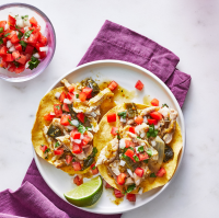 Slow Cooker Chicken Tostadas Recipe | Real Simple image