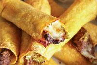 Air Fried Philly Cheesesteak Taquitos Recipe - Mission Foods image