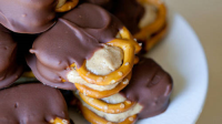 Chocolate Covered Peanut Butter Pretzels Recipe ... image