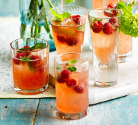 Raw raspberry shrub recipe | BBC Good Food image