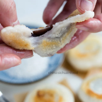 RICE CAKE WITH RED BEAN PASTE RECIPES