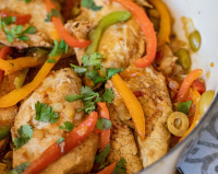 Dominican Chicken with Peppers (Pollo Guisado) Recipe ... image