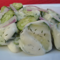 Mom's Cucumber Salad Recipe | Allrecipes image