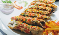 Authentic Gilafi Seekh kabab Recipe ( chicken ... image