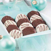 Chocolate-Dipped Cookies Recipe: How to Make It image