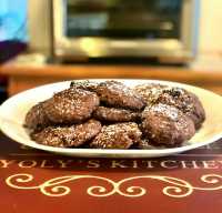 Air Fryer Triple-Chocolate Oatmeal Cookies Recipe | Allrecipes image