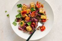 Crispy Tofu With Balsamic Tomatoes Recipe - NYT Cooking image