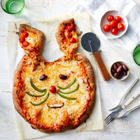 Bunny Pizza Recipe | EatingWell image