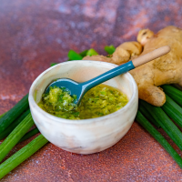 Ginger Scallion Sauce (???) | Made With Lau image