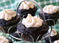 Guinness, Baileys, & Whiskey Cupcakes | Just A Pinch Recipes image