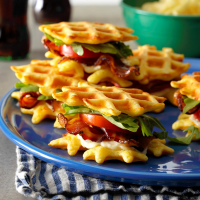 BLT Waffle Sliders Recipe: How to Make It image