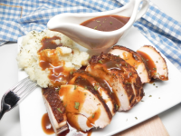 Turkey Gravy from Pan Drippings Recipe | Allrecipes image