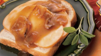 Hot Turkey and Gravy Open-Faced Sandwiches Recipe ... image