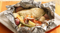 Grilled Parmesan-Ranch Chicken Foil Packs Recipe ... image