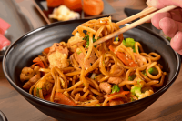 Chicken Stir Fry with Rice Noodles - Hell's Kitchen image