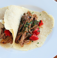 Shredded Beef Tacos with Lime Recipe | Allrecipes image