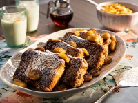 Chocolate-Hazelnut French Toast with Cinnamon Cereal ... image