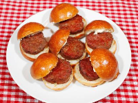Meatloaf Sliders Recipe | Katie Lee Biegel | Food Network image