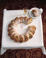 Stollen Wreath Recipe | Martha Stewart image