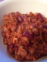 Who-Knew???? Ground Beef and Chicken Crock Pot Chili ... image