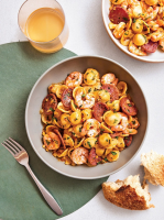 Shrimp and Salami Pasta Recipe | Bon Appétit image