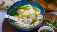 BETTER THAN TAKE OUT – Chicken Wonton Soup (?????) – Souped Up Recipes image