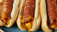Best Cheese Stuffed Hot Dogs Recipe - How to Make Cheese ... image