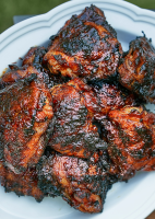 Sticky Barbecue Chicken Recipe | Bon Appétit image