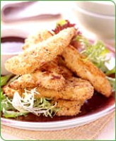 Chicken fingers with barbecue sauce | Recipes | WW USA image