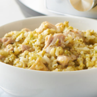 5-Ingredient Cheesy Chicken, Broccoli and Rice - Instant Pot image