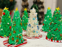 Christmas Tree Ice Cream Cones Recipe | Lasheeda Perry ... image