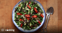 Quick and easy Chinese - okra with Chinese sausage ... image