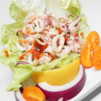 Spicy Chile Oil Squid Recipe | Allrecipes image