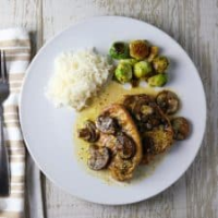 Slow Cooker Pork Chops Marsala - Tastefulventure image